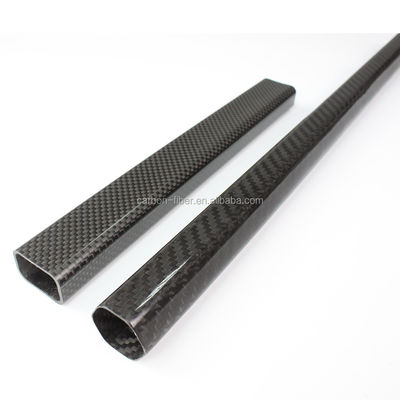 قاب لوله های فیبر کربن 7mm 8mm Od سفید