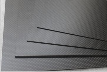 500mm X500mm Matte Plain 3K Carbon Fiber Plate صفحه پنل برای قاب چهارگانه