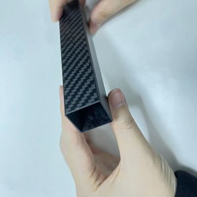 لوله فیبر کربن با ماژول بالا و قدرت بالا 3k مربع 30*30*28*28