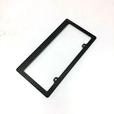 4 سوراخ فیبر کربن صفحه گواهینامه قاب موتورسیکلت نازک استاندارد ایالات متحده