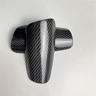 فیبر کربن Twill Matt فوتبالی فوتبال فوتبال فوتبال محافظ شین دستکش کوچک زرد/سیاه OME