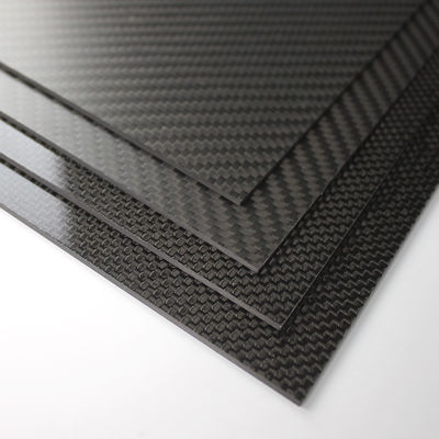 ورق فیبر کربن دی سی ان سی 3k Twill Carbon Forged Sheet Plain Weave Super Shin Carbon Sheet