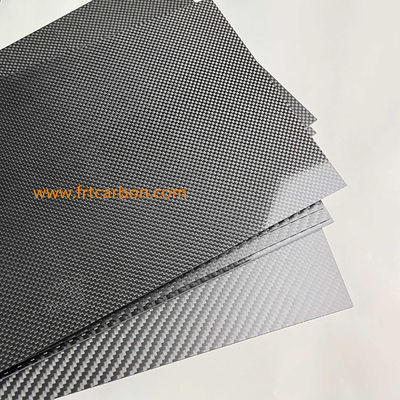 ورق فیبر کربن دی سی ان سی 3k Twill Carbon Forged Sheet Plain Weave Super Shin Carbon Sheet