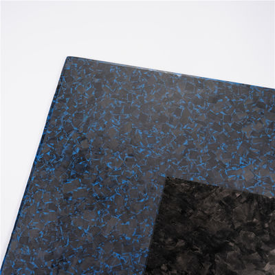 ورق نازک فیبر کربن جامد آبی سیاه 6.0mm 8.0mm 10.0mm