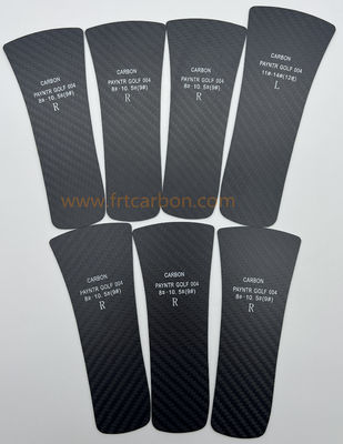کفش فیبر کربن مخصوص فوتبال 3k Twill Matte Carbon Fiber Plate 1.0mm 0.8mm