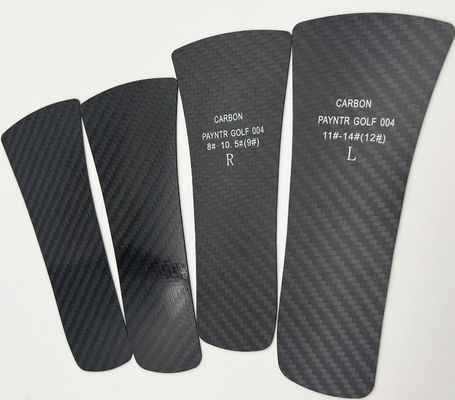 کفش فیبر کربن مخصوص فوتبال 3k Twill Matte Carbon Fiber Plate 1.0mm 0.8mm