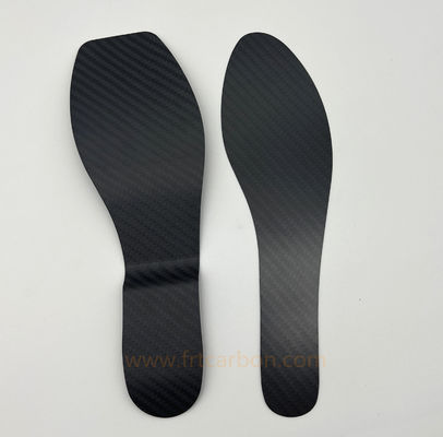 کفش فیبر کربن مخصوص فوتبال 3k Twill Matte Carbon Fiber Plate 1.0mm 0.8mm