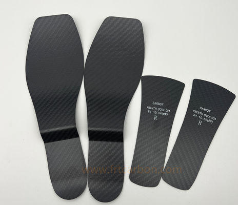 کفش فیبر کربن مخصوص فوتبال 3k Twill Matte Carbon Fiber Plate 1.0mm 0.8mm