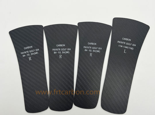 کفش فیبر کربن مخصوص فوتبال 3k Twill Matte Carbon Fiber Plate 1.0mm 0.8mm
