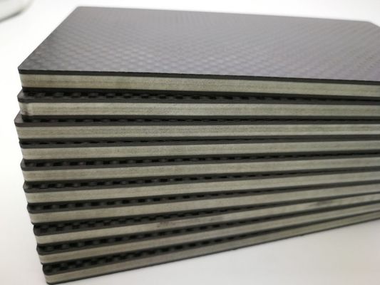 3k ورق پارچه فیبر کربن صفحه برای ماشین دیوار زیرزمین 2mm 2.5mm 3mm