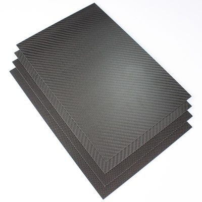 ورق پنل فیبر کربن 1mm 1.5mm 2mm 2.5mm 3mm برای Cnc