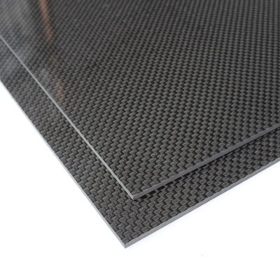 ورق پنل فیبر کربن 1mm 1.5mm 2mm 2.5mm 3mm برای Cnc