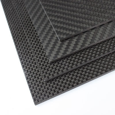 6mm 1.5mm 1mm 0.5mm ورق فیبر کربن Cfrp صفحه حرارت فشار 400x500mm
