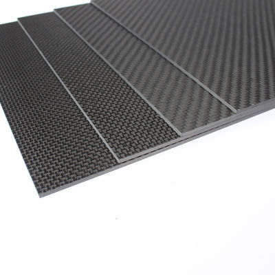 6mm 1.5mm 1mm 0.5mm ورق فیبر کربن Cfrp صفحه حرارت فشار 400x500mm