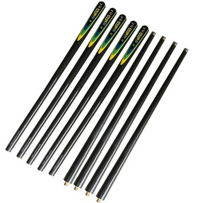 6mm 10mm مربع لوله فیبر کربن استخر لوله بیلیارد با قدرت بالا برای اعضای باشگاه
