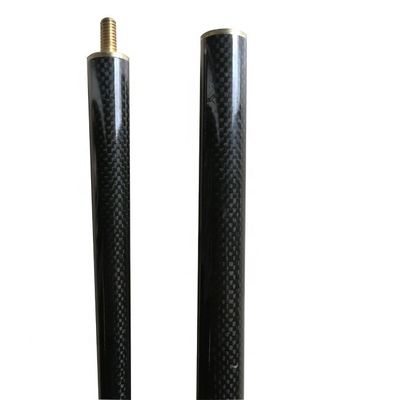 6mm 10mm مربع لوله فیبر کربن استخر لوله بیلیارد با قدرت بالا برای اعضای باشگاه