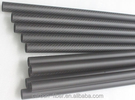 تولید کنندگان لوله های فیبر کربن 1000mm 2000mm قطب CFRP قطب فیبر کربن با قدرت بالا
