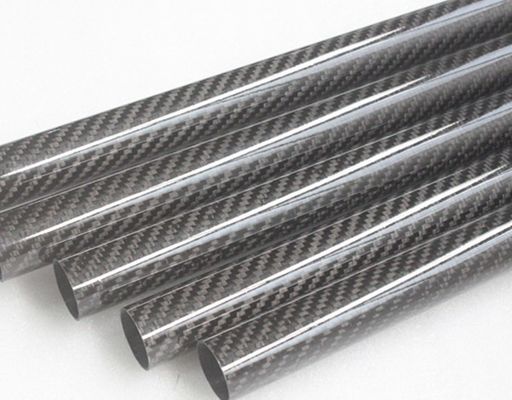 2m 20mm 3k لوله فیبر کربن فیبر کربن دوچرخه قاب لوله کربن ویپی قایق بادل دستگیره قطب