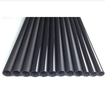 2 اینچ 1.25&quot; 2.5 لوله فیبر کربن فیبر قطب قطب فولت فیبر کربن قطب 12x10x1000mm