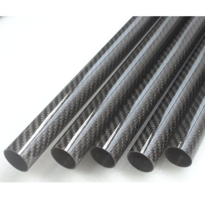 2 اینچ 1.25&quot; 2.5 لوله فیبر کربن فیبر قطب قطب فولت فیبر کربن قطب 12x10x1000mm