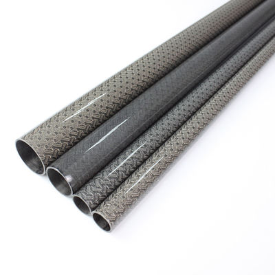 2 اینچ 1.25&quot; 2.5 لوله فیبر کربن فیبر قطب قطب فولت فیبر کربن قطب 12x10x1000mm