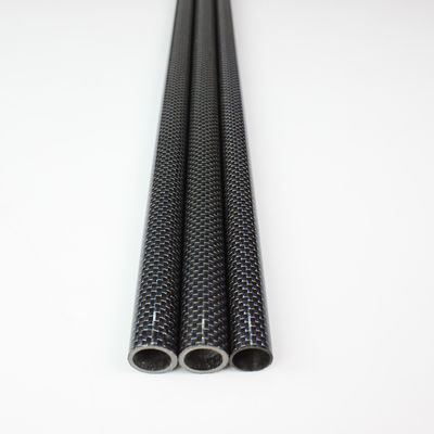 2′′ 3′′ 2mm لوله فیبر کربن قطب فیبر کربن قطب گودال قطب های بزرگ قطر 18x16x1000mm
