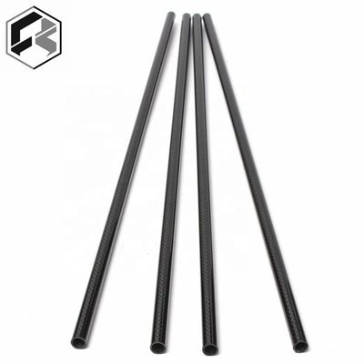لوله فیبر کربن 3K 10mm 12mm 15mm 18mm 22mm 30mm 40mm 50mm