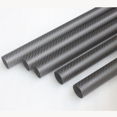 3mm 4mm 5mm قطب لوله فیبر کربن قطب گودال برای کربن دوچرخه قاب 30x28x1000mm