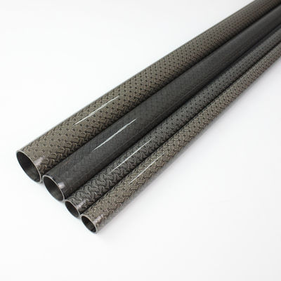 6mm 1.25 Inch 1.5 Inch قطب لوله فیبر کربن قطب قفسه 22x20x1000mm