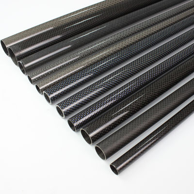 6mm 1.25 Inch 1.5 Inch قطب لوله فیبر کربن قطب قفسه 22x20x1000mm