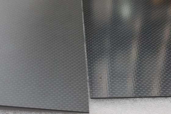 500mm X500mm Matte Plain 3K Carbon Fiber Plate صفحه پنل برای قاب چهارگانه