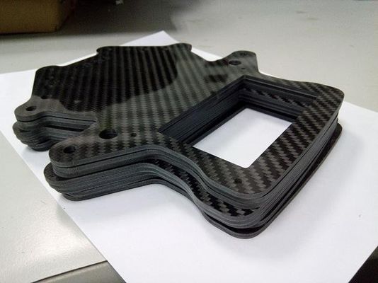 صفحه فلز فیبر کربن ساختگی 6mm 8mm 10mm 12mm 3K Twill