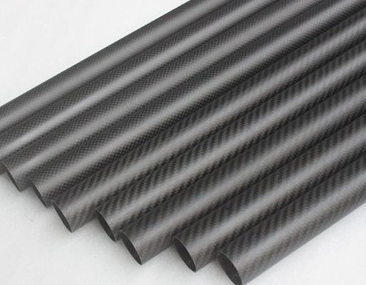 1 &quot; 1 1 4 &quot; 1 2 اینچ 3K Twill لوله های فیبر کربن مت یا درخشان 32mm 35mm 36mm 38mm 40mm