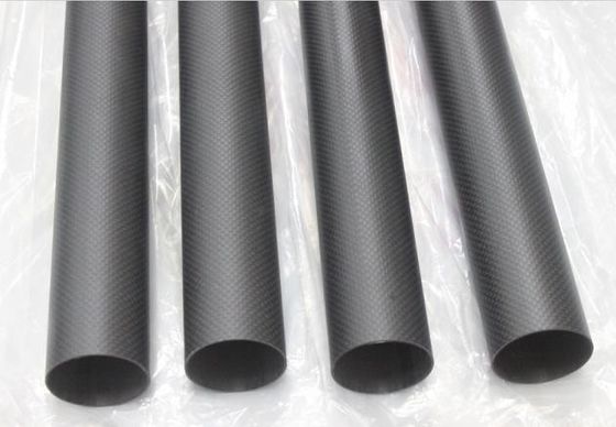 1 &quot; 1 1 4 &quot; 1 2 اینچ 3K Twill لوله های فیبر کربن مت یا درخشان 32mm 35mm 36mm 38mm 40mm