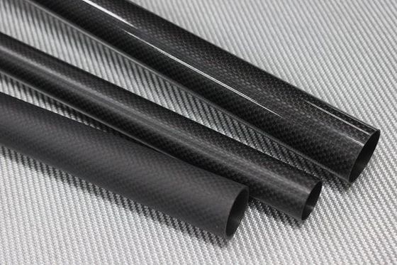 وزن کم لوله های فیبر کربن دور کوچک 6mm 7mm 8mm 10mm 12mm 13mm