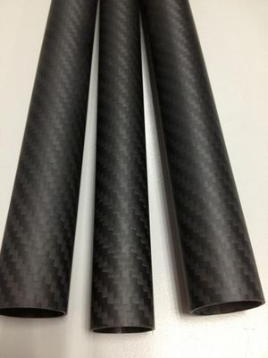 لوله های کوچک OD گرد مرکب فیبر کربن 9mm 10mm 11mm 12mm 14mm 15mm 16mm