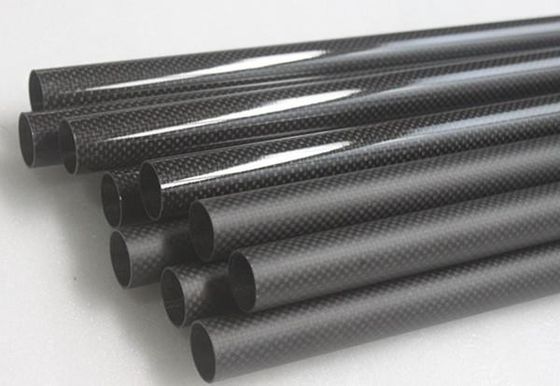 لوله فیبر کربن با قدرت کششی بالا 21mm 22mm 23mm 24mm 25mm 30mm 35mm 38mm