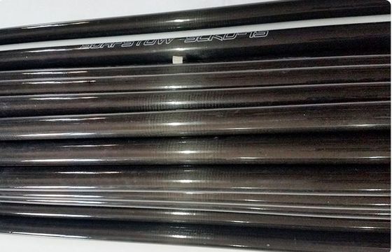 1.5&quot; 1 2&quot; ID/OD سفارشی کردن لوله فیبر کربن با دمای بالا 1000mm 500mm 330mm در طول