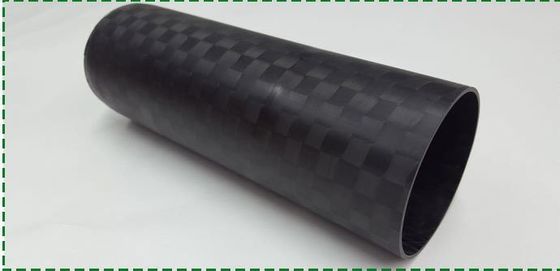 1.5&quot; 1 2&quot; ID/OD سفارشی کردن لوله فیبر کربن با دمای بالا 1000mm 500mm 330mm در طول